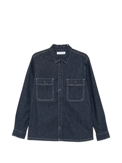 SAMSOE & SAMSOE PATCH-POCKET SHIRT