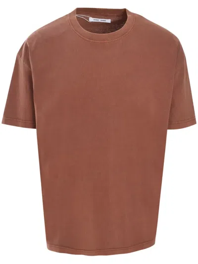 Samsoe & Samsoe Pigment 14508 T-shirt In Orange
