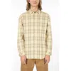 Samsoe & Samsoe Plaid Checkered Linen-blend Luan J Shirt With Breast Pocket