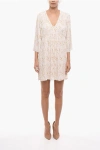 Samsoe & Samsoe Pleated Scarlet Empire Dress