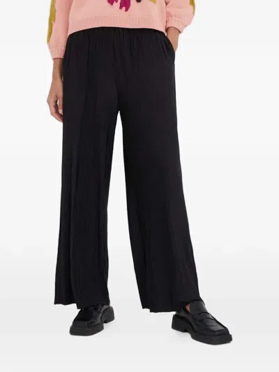 Samsoe & Samsoe Pleated Trousers In Black