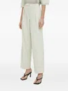 Samsoe & Samsoe Pleated Trousers In Neutral