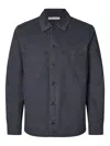 Samsoe & Samsoe Pocket Sataka Jo Overshirt In Black