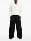 Samsoe & Samsoe Polo-collar Jumper In White