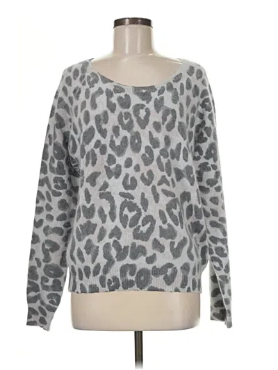 Pre-owned Samsoe & Samsoe Pullover Sweater In Silver