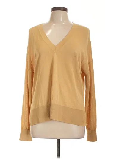 Pre-owned Samsoe & Samsoe Pullover Sweater In Tan