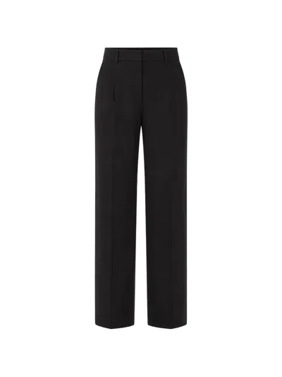 Samsoe & Samsoe Ramona Pleated Trousers In Black