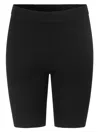 Samsoe & Samsoe Ribbed Knitted Shorts In Black
