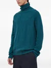 Samsoe & Samsoe Roll-neck Sweater In Green