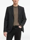 Samsoe & Samsoe Round-neck Cashmere Sweater In Black