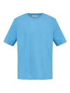 Samsoe & Samsoe Crew Neck Short-sleeve T-shirt In Blue