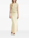 Samsoe & Samsoe Saagneta Bias-cut Maxi Skirt In White