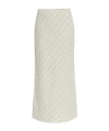 Samsoe & Samsoe Saagneta Striped Maxi Skirt In White