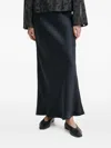Samsoe & Samsoe Saagneta Maxi Skirt In Blue
