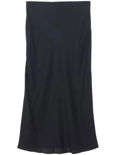 Samsoe & Samsoe Saagneta Midi Skirt In 黑色