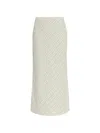 Samsoe & Samsoe Saagneta Striped Maxi Skirt In Neutral