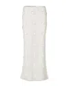 Samsoe & Samsoe Saagnete Long Skirt In White