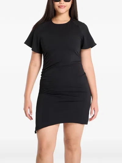 Samsoe & Samsoe Saalbero Asymmetric Dress In Black
