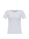 Samsoe & Samsoe Saalexis Ribbed T-shirt In White