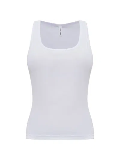 Samsoe & Samsoe Saamanza Ribbed Tank Top In White