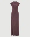 Samsoe & Samsoe Abito Sandressa Fudge In Brown