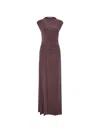 Samsoe & Samsoe Abito Sandressa Fudge In Brown