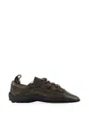 Samsoe & Samsoe Saastra Leather Sneakers In Brown