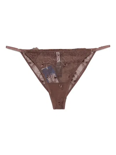 Samsoe & Samsoe Saaudrey Briefs In Brown
