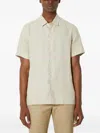 Samsoe & Samsoe Saavan Buttoned Shirt In Neutral
