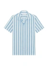 Samsoe & Samsoe Saavan Jf Shirt In Blue