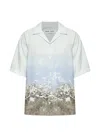 Samsoe & Samsoe Samse Samse Saayo Afterglow Graphic Shirt In White
