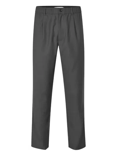 Samsoe & Samsoe Sabertil Pleated Trousers In Black