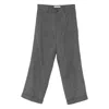 Samsoe & Samsoe Casual Pants With Belt Loops In Gray
