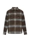 Samsoe & Samsoe Sacastor Check-pattern Button Shirt In Green