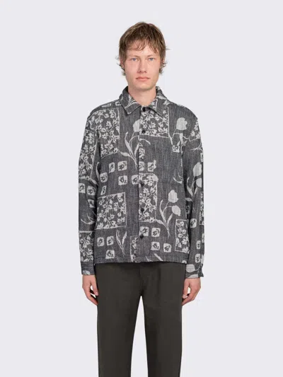 Samsoe & Samsoe Sacastor X O Overshirt In Gray