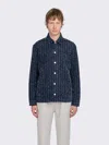 Samsoe & Samsoe Samsoe Samsoe Sacastor X Denim Overshirt In Blue