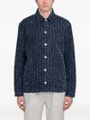 Samsoe & Samsoe Samsoe Samsoe Sacastor X Denim Overshirt In Blue