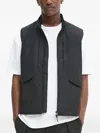 Samsoe & Samsoe Sacobain Quilted Gilet In Black
