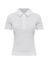 Samsoe & Samsoe Sadaisy Collared Polo Top In White