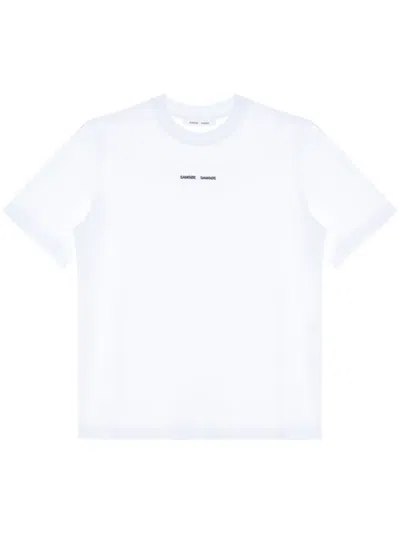 Samsoe & Samsoe Sadalila Cotton T-shirt In White