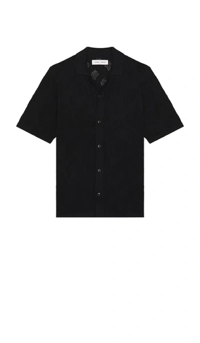 Samsoe & Samsoe Sadamien Shirt In Black