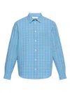 Samsoe & Samsoe Sadamon Shirt In Blue