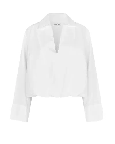 SAMSOE & SAMSOE SADAPHNE WHITE SHIRT