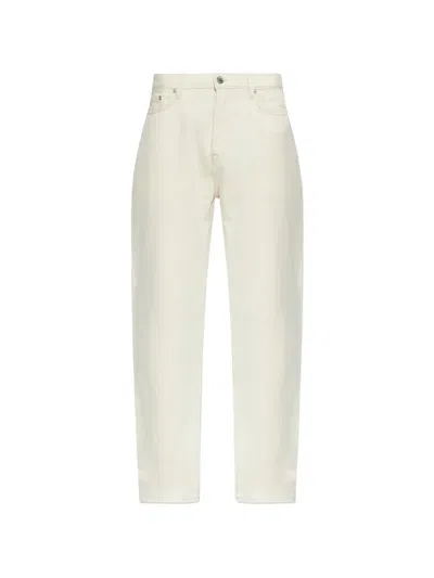 Samsoe & Samsoe Saeddie Belt-loop Pocket Jeans In Neutral