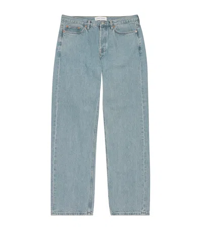 Samsoe & Samsoe Saeddie Straight Jeans In Blue