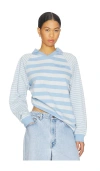 Samsoe & Samsoe Saella Long Sleeve Polo In Multi