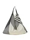 Samsoe & Samsoe Saelli Striped Shoulder Bag In Black