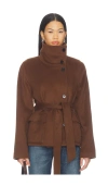 Samsoe & Samsoe Sagia Jacket In Brown