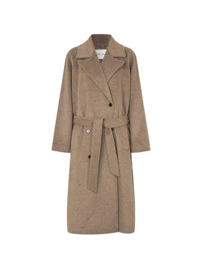 SAMSOE & SAMSOE SAHANNEN DOUBLE-BREASTED COAT