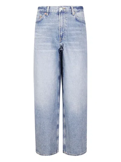 Samsoe & Samsoe Saharper Light-wash Jeans In Blue